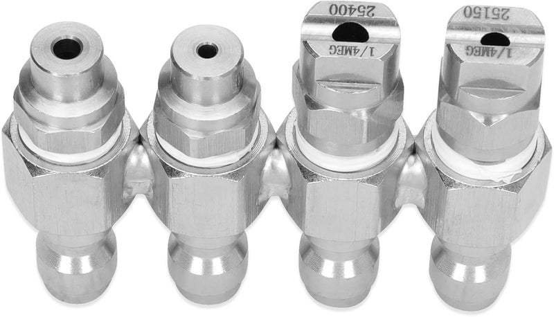 phabcf 4 Way Rod Nozzle suitable for 6 GPM Rod Pressure Washer Nozzle - Image 1